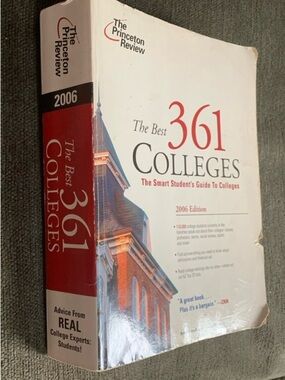 Vintage 2006 Edition The Princeton Review The Best 361 Colleges Paperback Guide